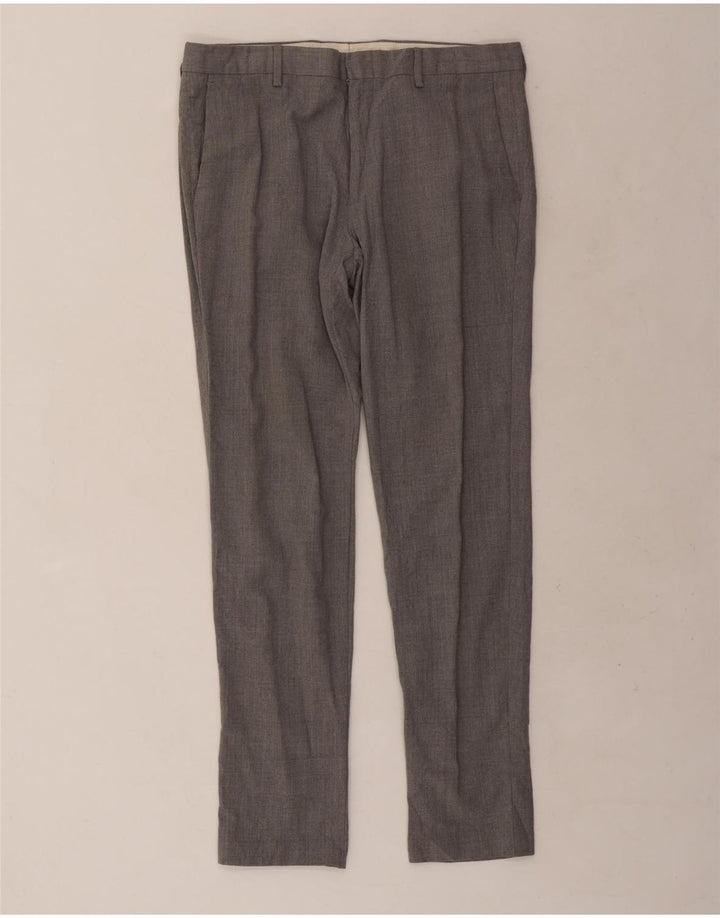 Pantaloni de costum Ludlow Slim pentru bărbați J. Crew L33 L30 Lână gri