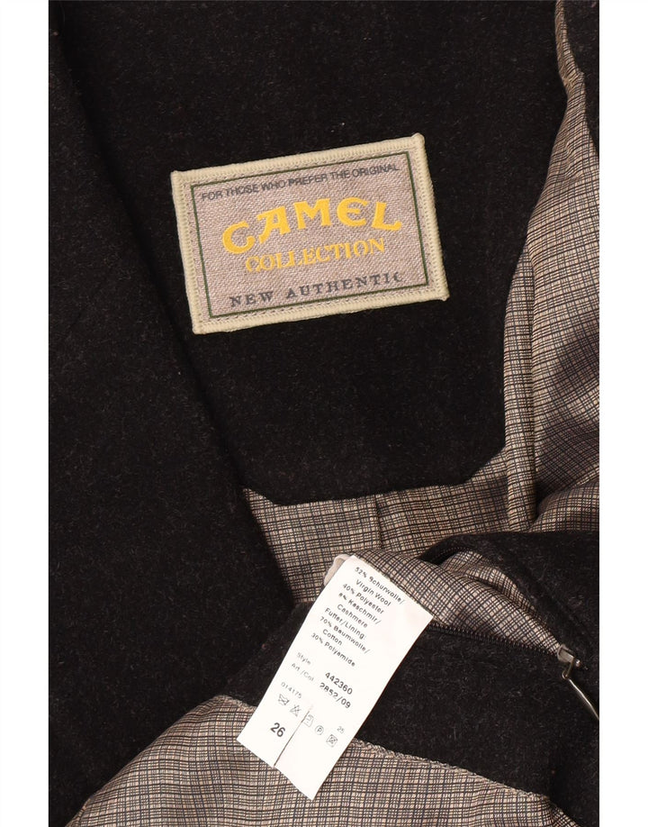 Jachetă blazer pentru bărbați Camel Active, cu 1 nasture, UK 40 XL, lână virgină neagră