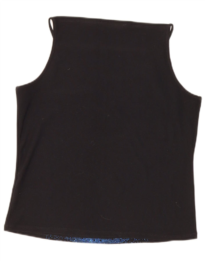 Dorothy Perkins Cami Top pentru femei UK 16 Poliester negru mare