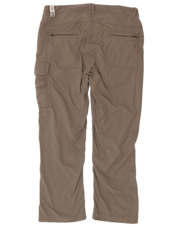 Pantaloni cargo drepti pentru bărbați SALEWA EU 54 2XL W42 L29 gri