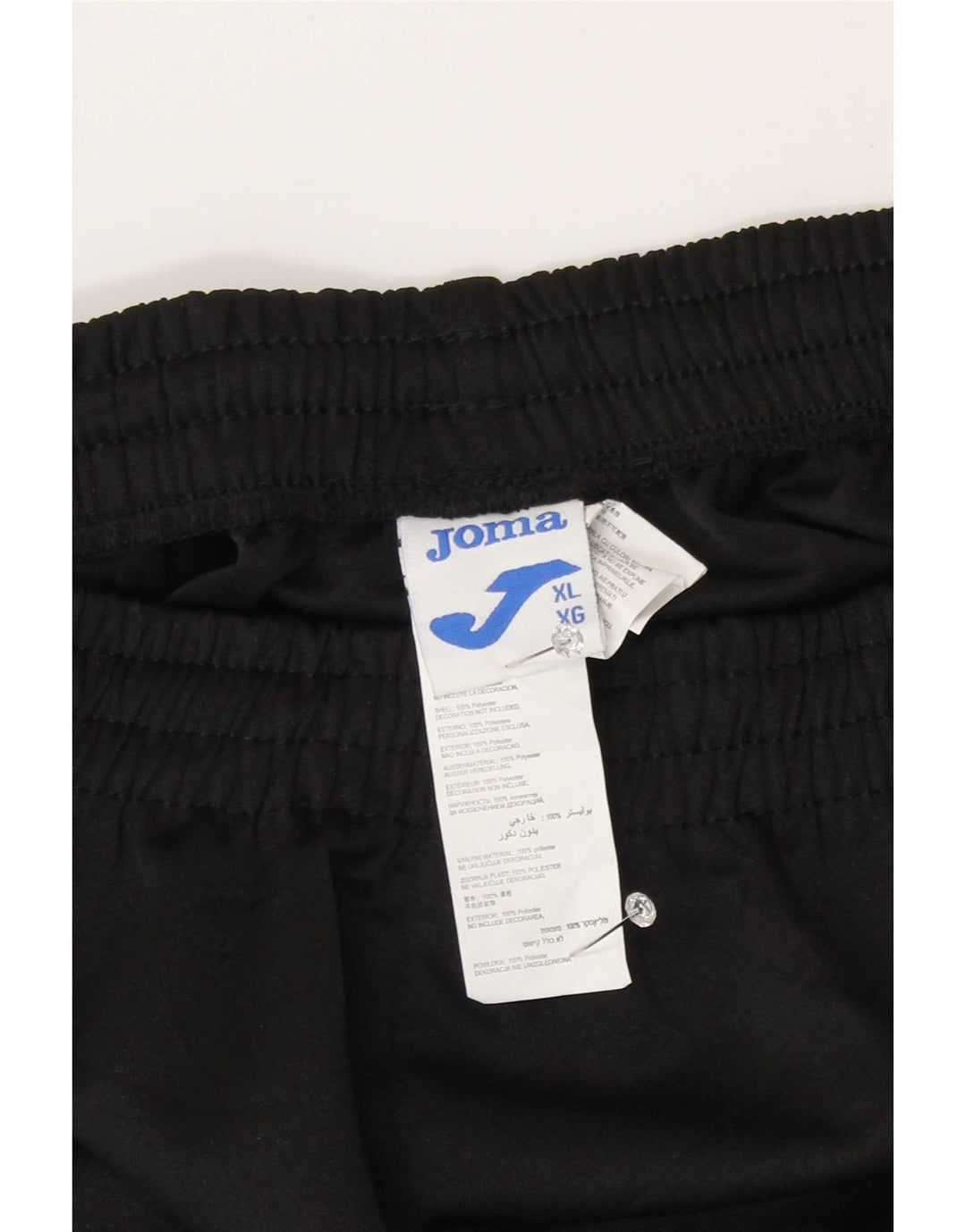 Pantaloni de trening Joma pentru bărbați XL poliester negru