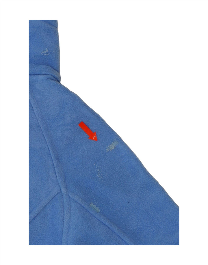 COLUMBIA Womens Fleece Jacket UK 16 Large Blue Polyester Vintage Columbia and Second-Hand Columbia from Messina Hembry 
