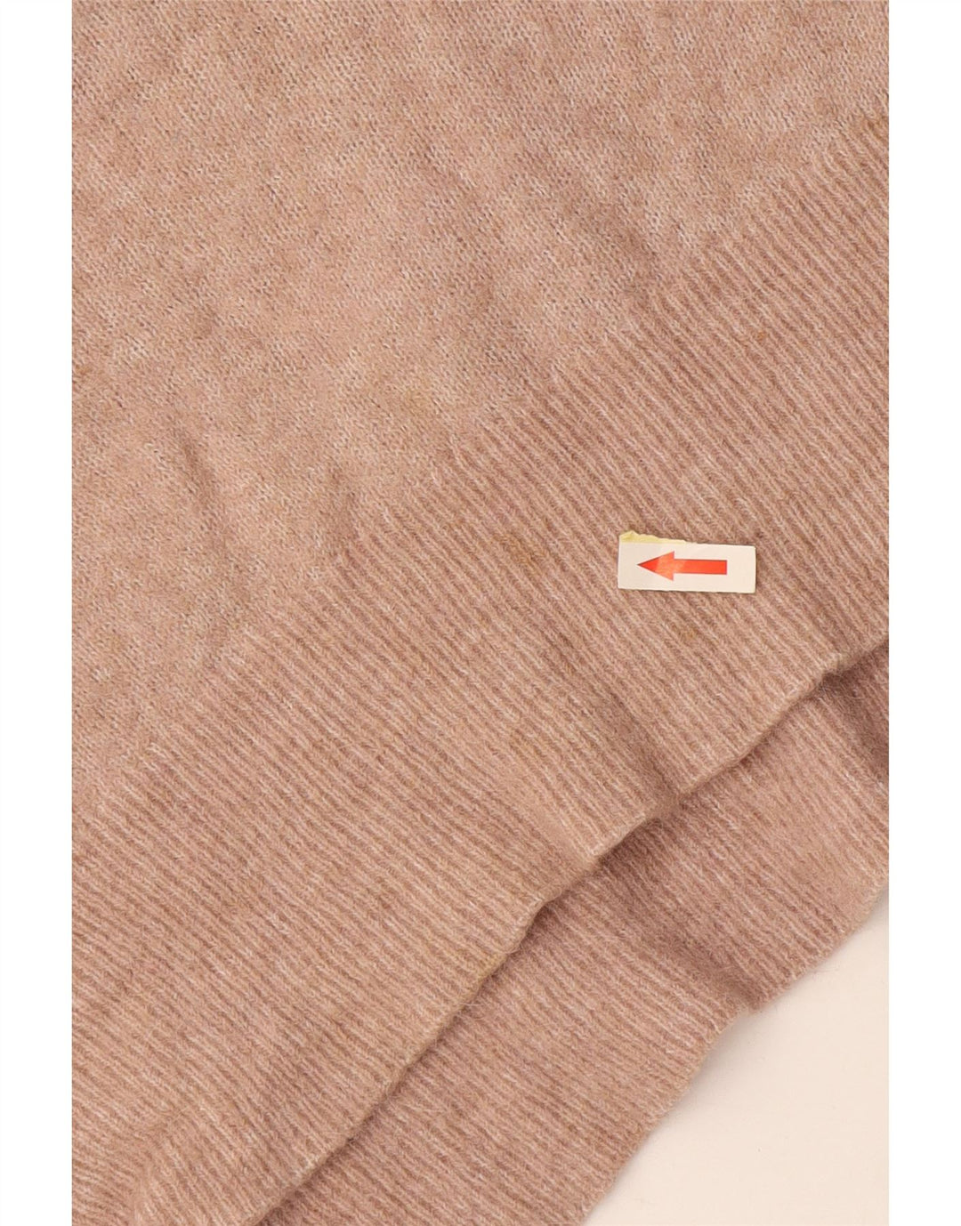 ALL SAINTS Pulover crop pentru femei cu gâtul barca UK 14 Roz mediu