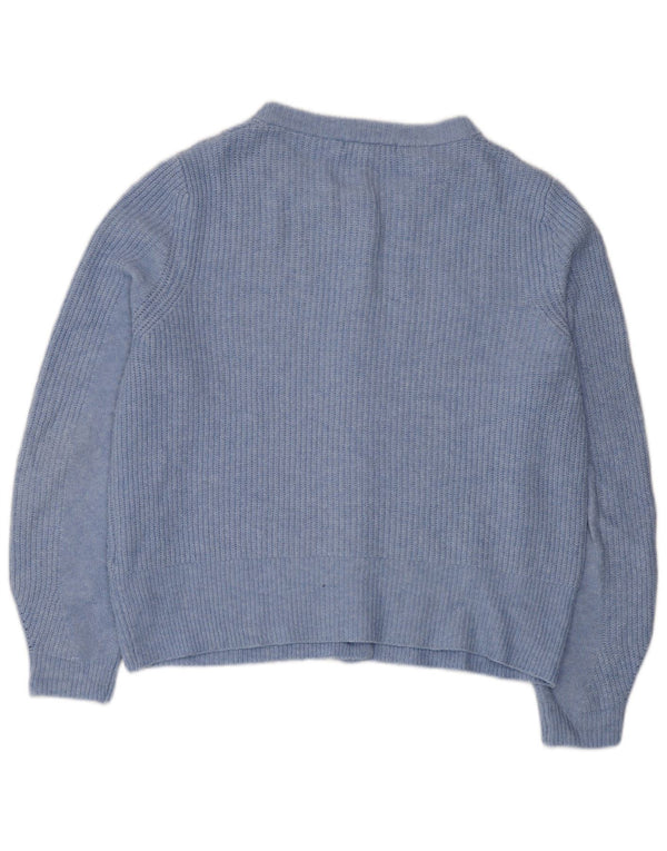 Pulover cardigan pentru femei Marks & Spencer, mare, albastru, acrilic