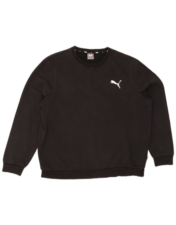Pulover pentru bărbați Puma Jumper XL bumbac negru