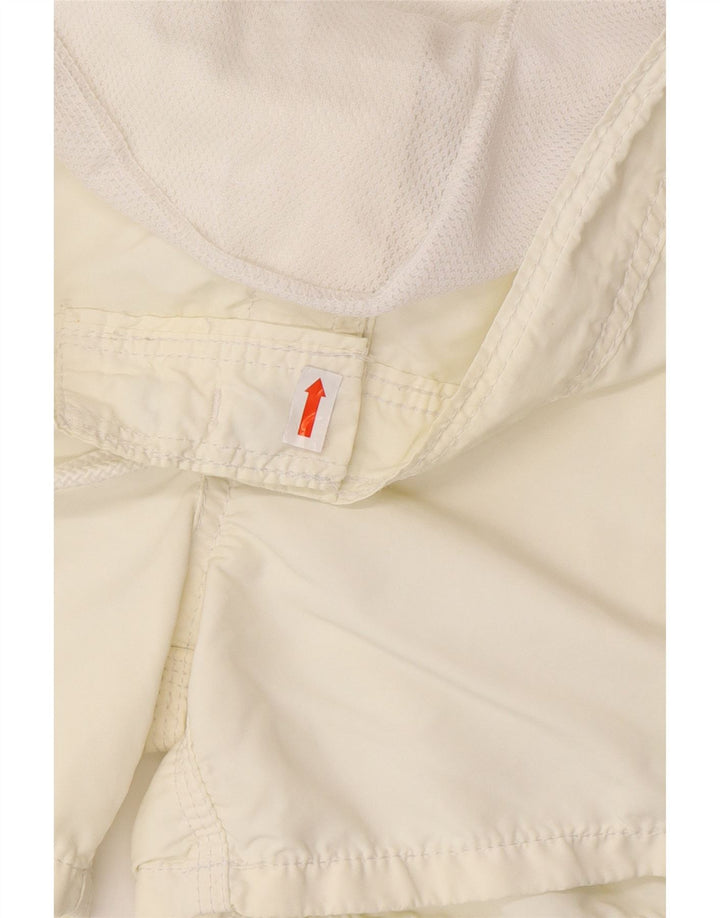 SUNDEK Pantaloni scurți de înot pentru bărbați, nailon, alb, mare