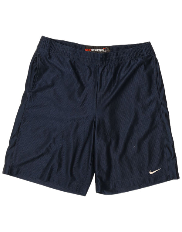 Pantaloni scurți sport Nike pentru bărbați XL, bleumarin, poliester
