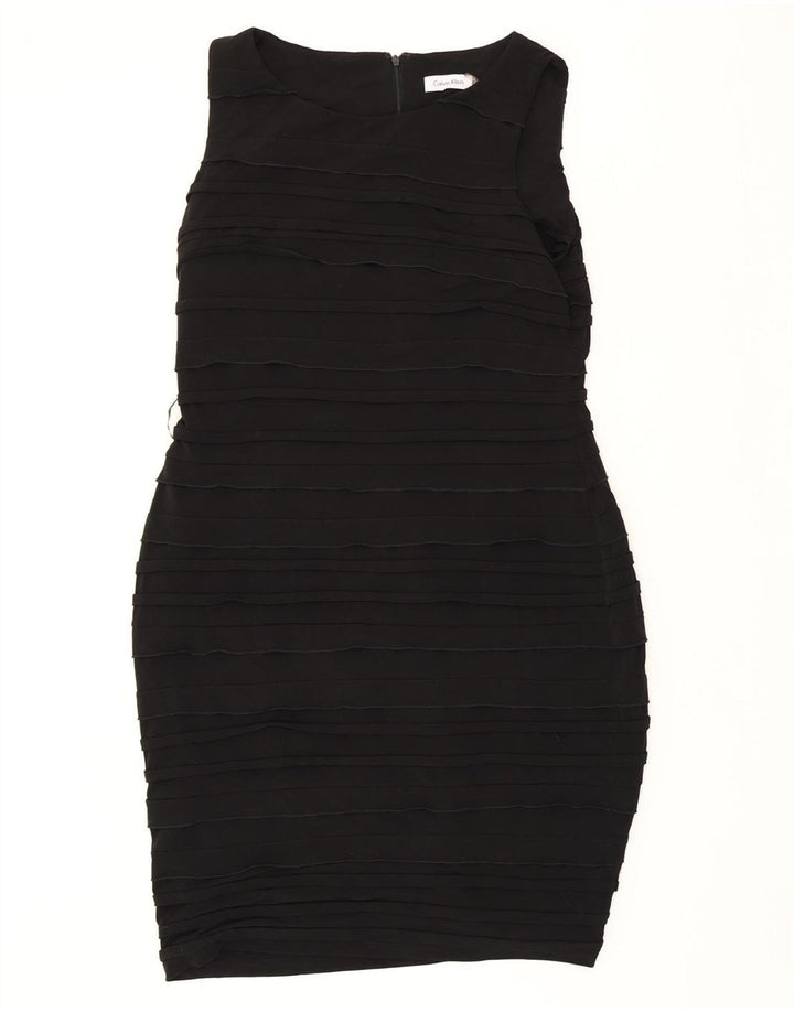 Rochie CALVIN KLEIN pentru femei, fără mâneci, poliester mare negru US 12