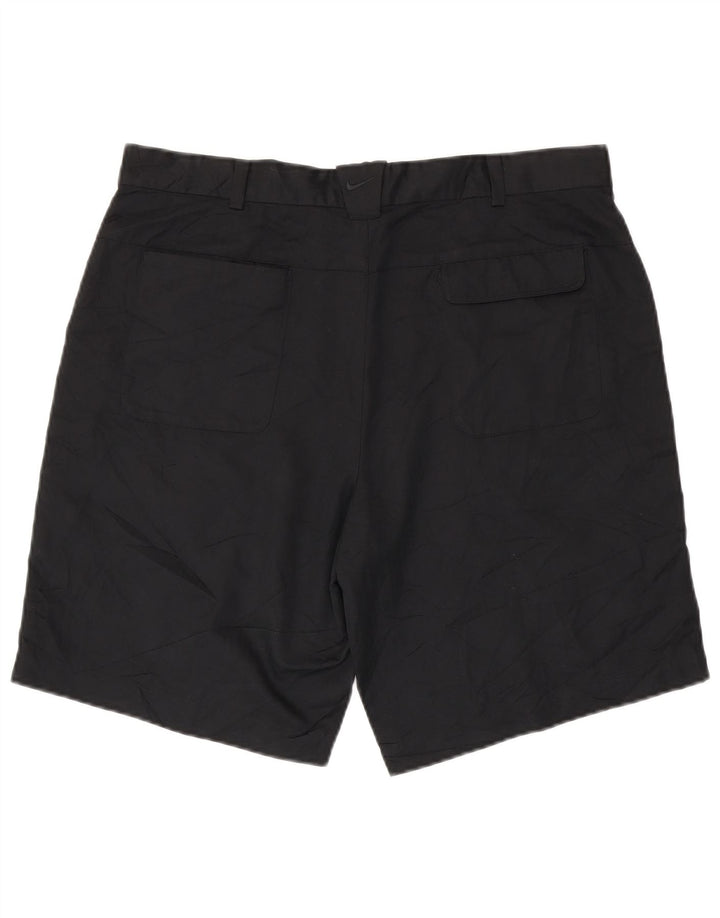 Pantaloni scurți chino Dri Fit Nike pentru bărbați W36 Poliester negru mare
