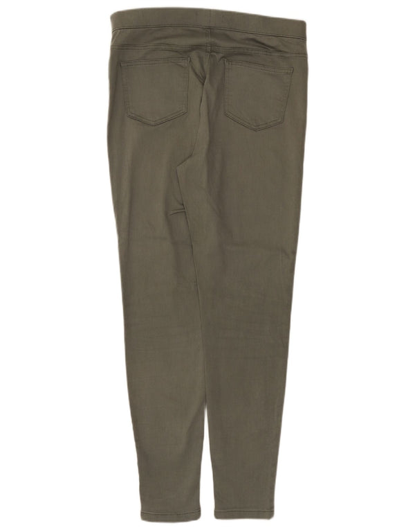 Blugi jegging pentru femei Marks & Spencer UK 14 Large W32 L29 Kaki Bumbac
