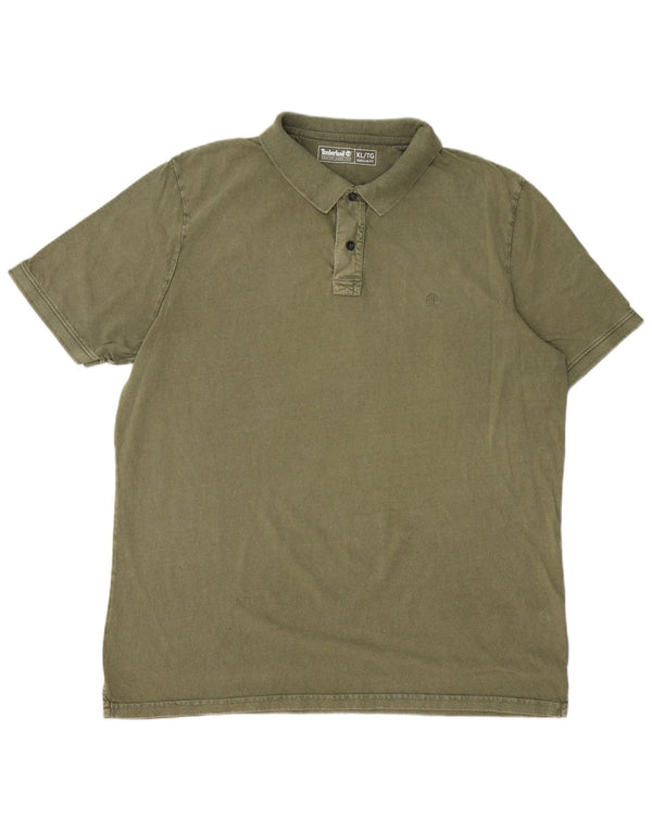 Cămașă polo Timberland pentru bărbați, XL, bumbac kaki