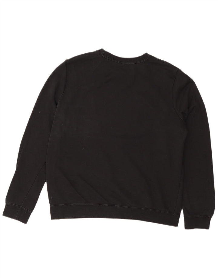 Pulover NIKE pentru femei, cu grafică, UK 14, bumbac mediu negru