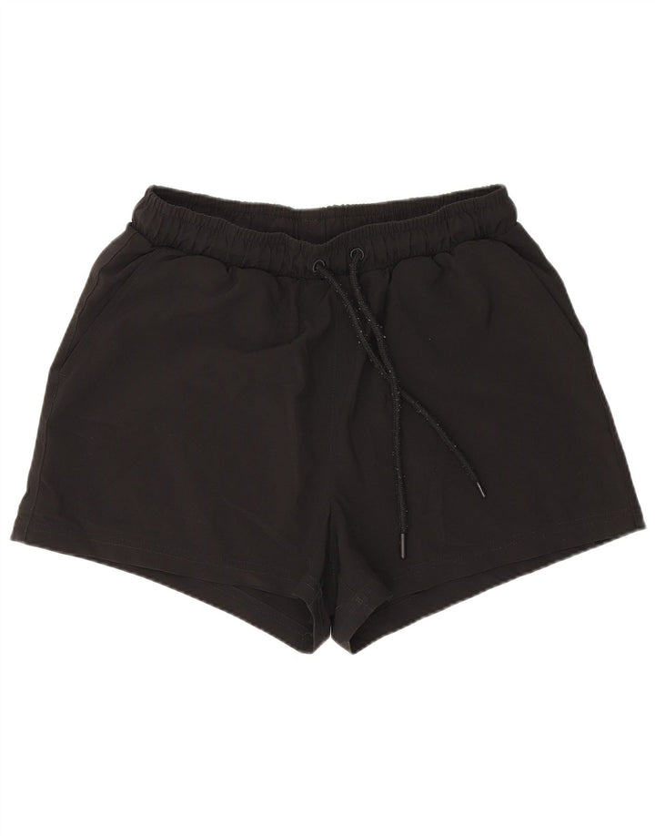 Pantaloni scurti sport Fila pentru femei UK 10 Small Negru Poliester