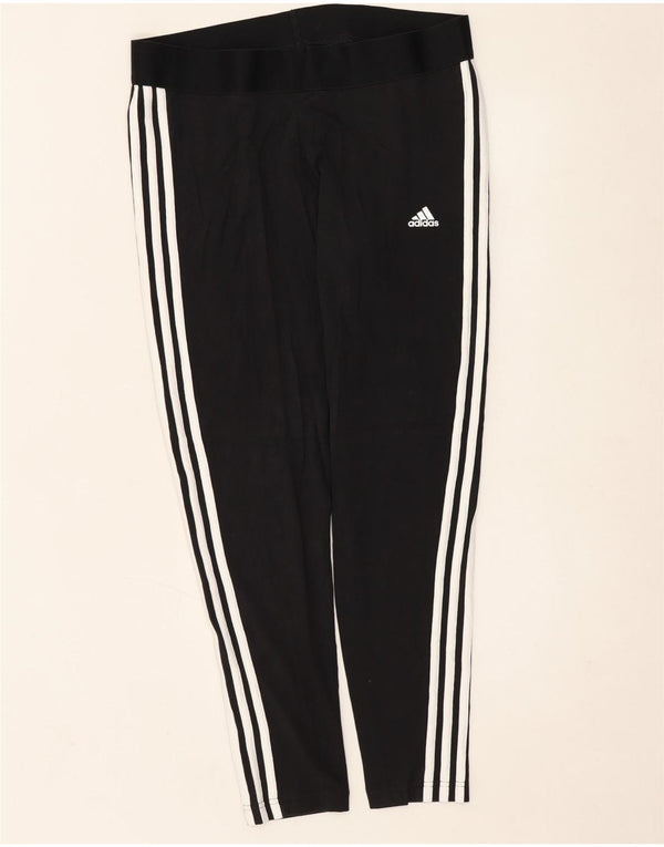 Leggings de damă Adidas cu ajustare regulată UK 20/22 XL Negru