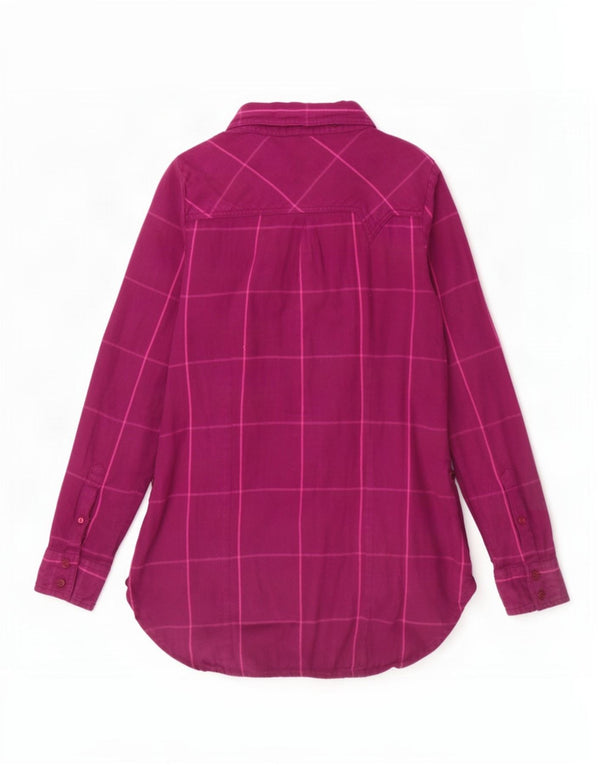 Cămașă Vans pentru femei UK 10 Small Purple Check Bumbac