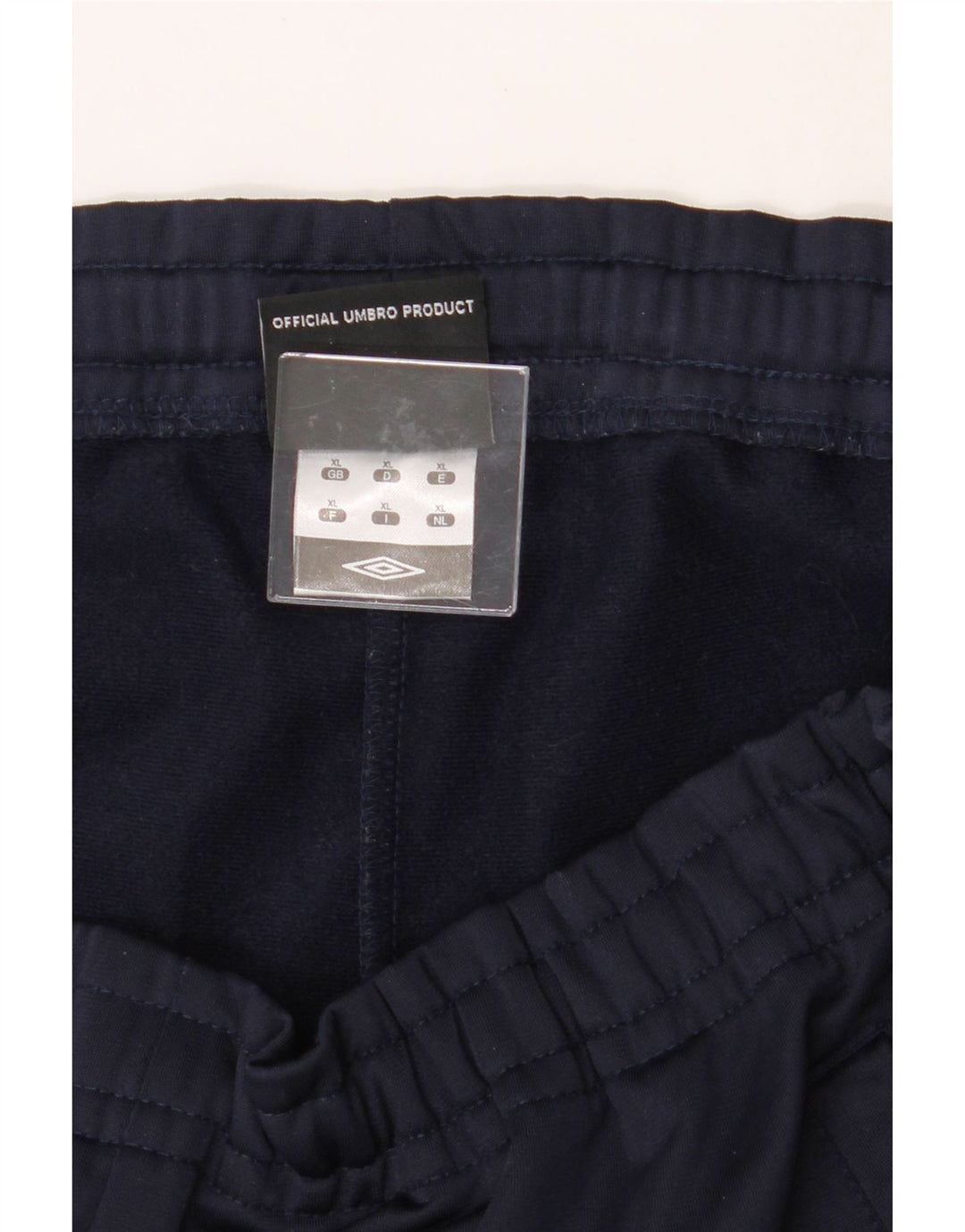 UMBRO Mens Tracksuit Trousers XL  Navy Blue Colourblock Polyester Vintage Umbro and Second-Hand Umbro from Messina Hembry 