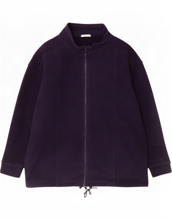 Jachetă fleece St. Michael pentru femei Marks & Spencer UK 18 XL bleumarin