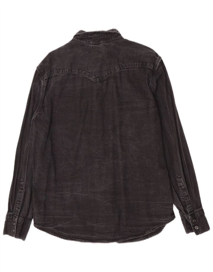 Cămașă de blugi standard pentru bărbați Levi's, mare, gri, bumbac