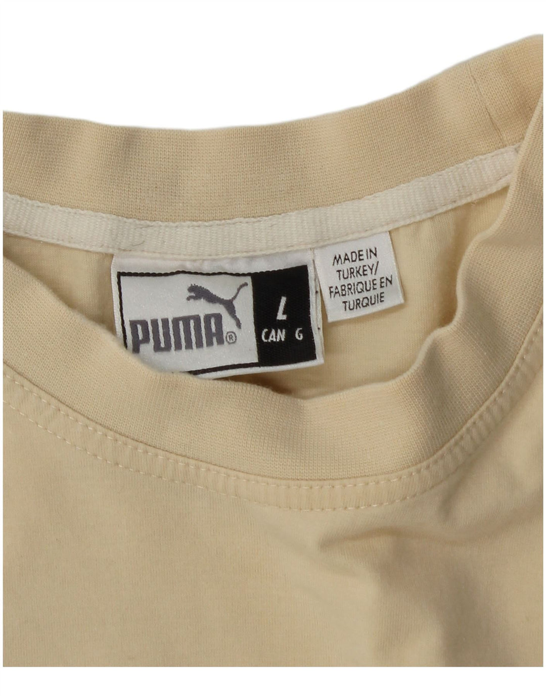 Tricou grafic pentru bărbați Puma Top Large Beige