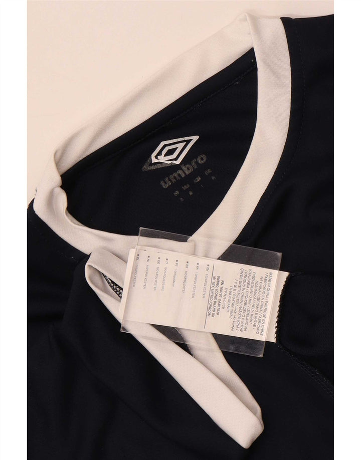 Tricou Umbro pentru bărbați Top mic, bleumarin, poliester color bloc