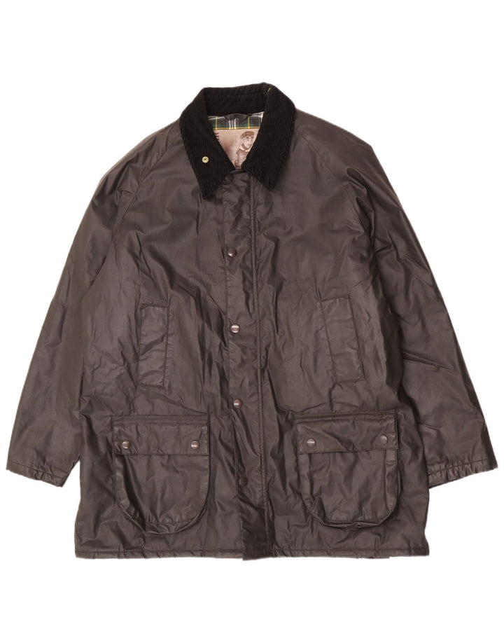 Jachetă pentru bărbați Conbipel Natural Wear din bumbac cerat UK 42 XL poliester gri