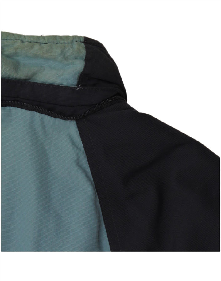 Jachetă pentru bărbați Adidas Windbreaker UK 38 Medium Bleumarin Poliamidă Colorblock