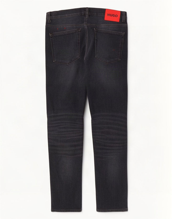 Blugi slim pentru bărbați Hugo Boss W33 L29 bumbac negru