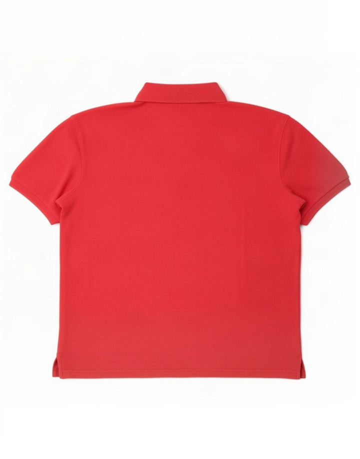 Tricou polo Fila pentru bărbați, mare, roz, bumbac