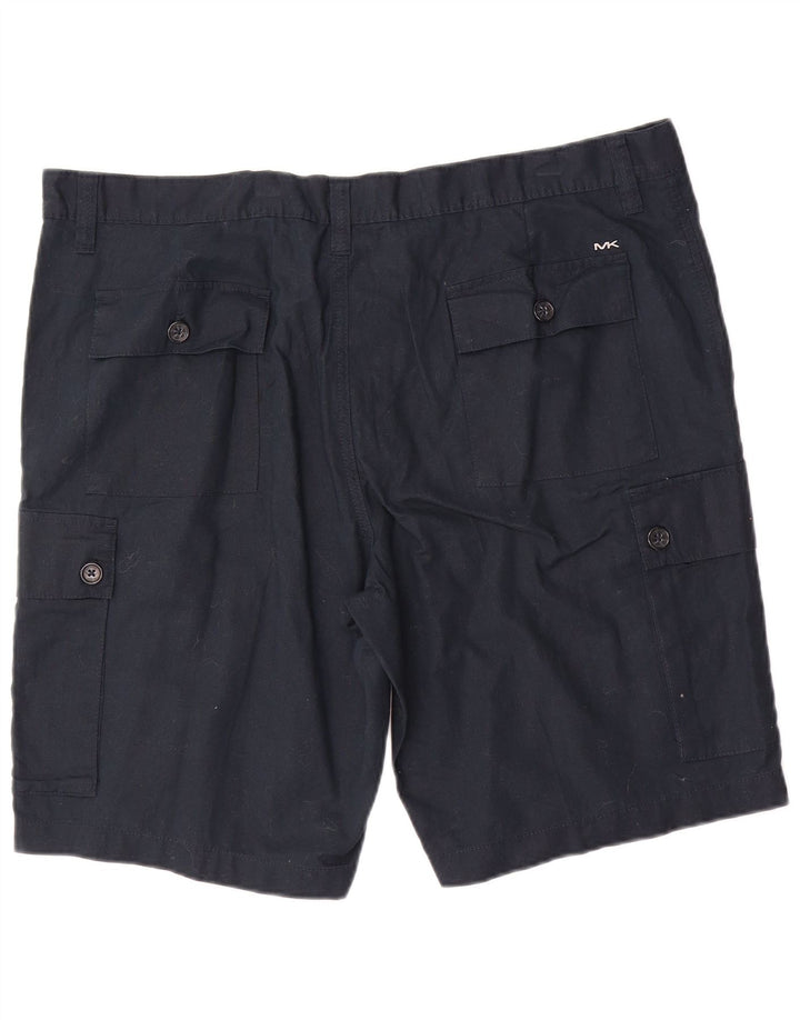 Pantaloni scurti cargo pentru bărbați Michael Kors W40 XL, in albastru bleumarin
