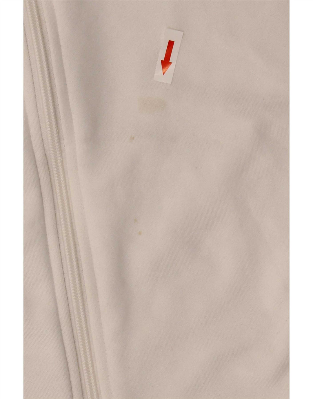 Jachetă de trening pentru femei Adidas UK 16/18 Poliester alb mare