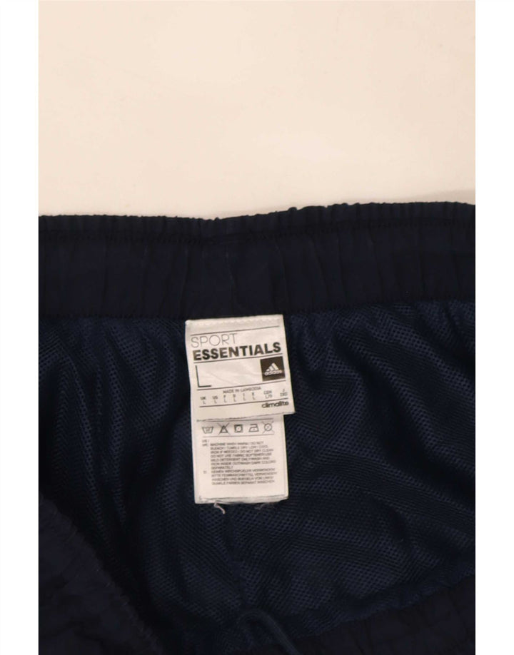 Pantaloni scurți sport pentru bărbați Adidas Climalite, mari, albastru, poliester