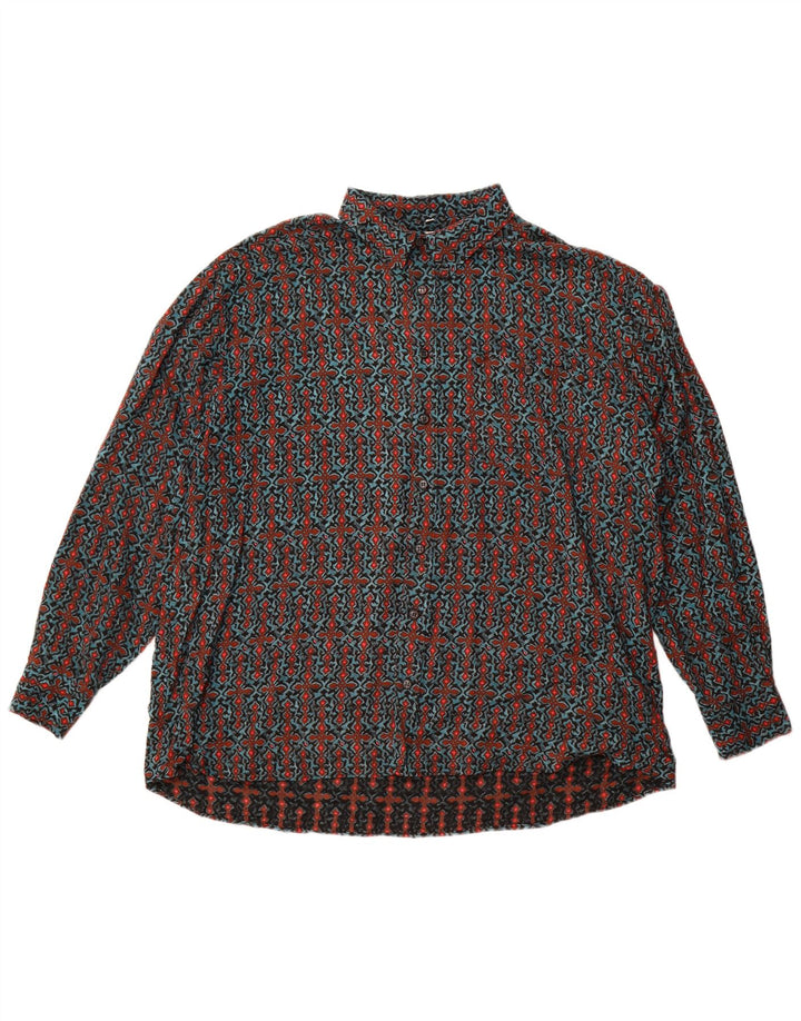 Cămașă supradimensionată pentru femei Club D'Amingo IT 45/46 mare, multicoloră, geometrică