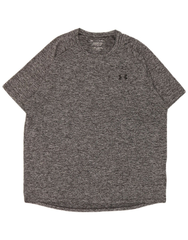 Tricou Under Armour pentru bărbați Heat Gear Top XL Poliester cu pături gri