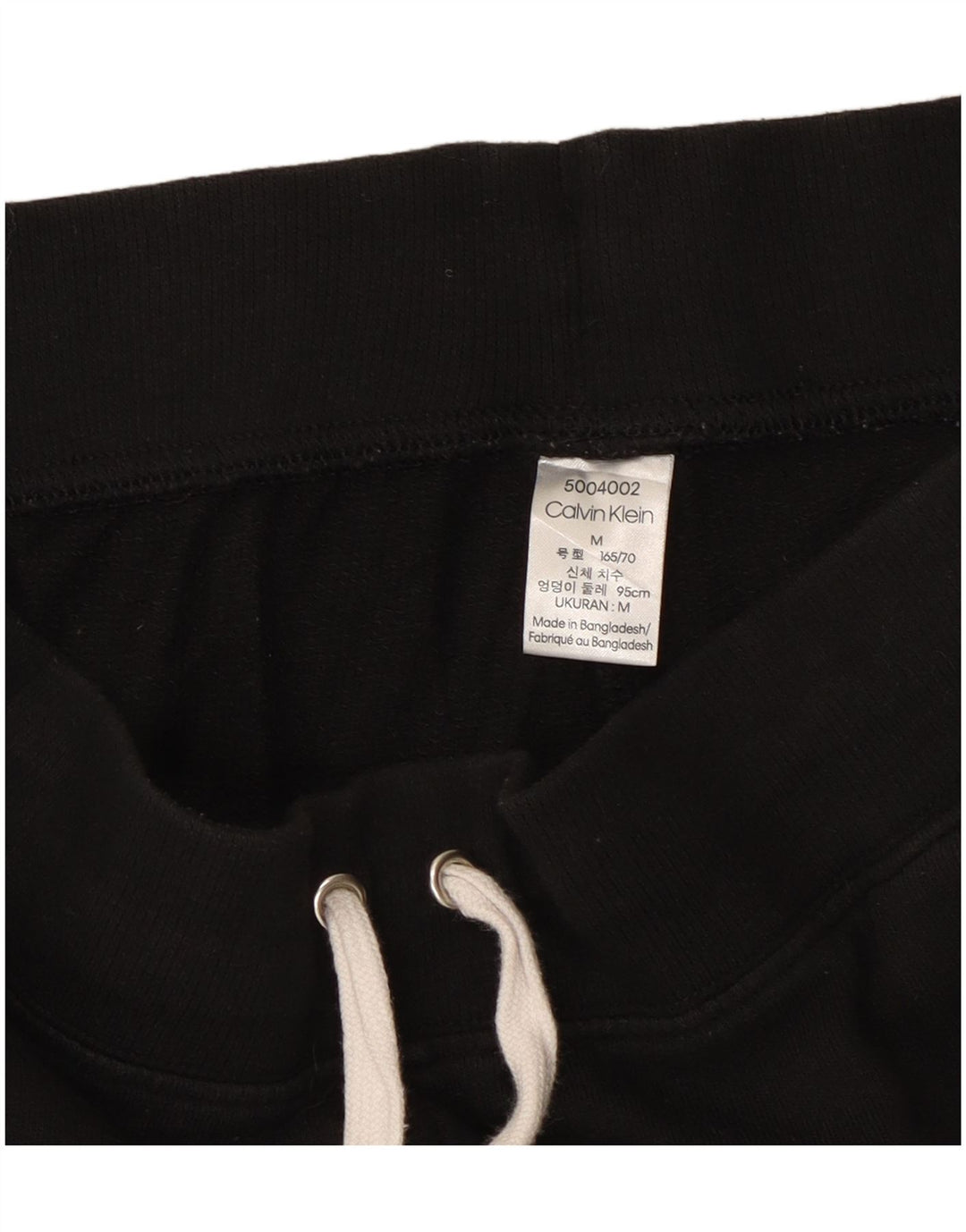 CALVIN KLEIN Pantaloni de trening grafic pentru femei Pantaloni de jogging Medium Black