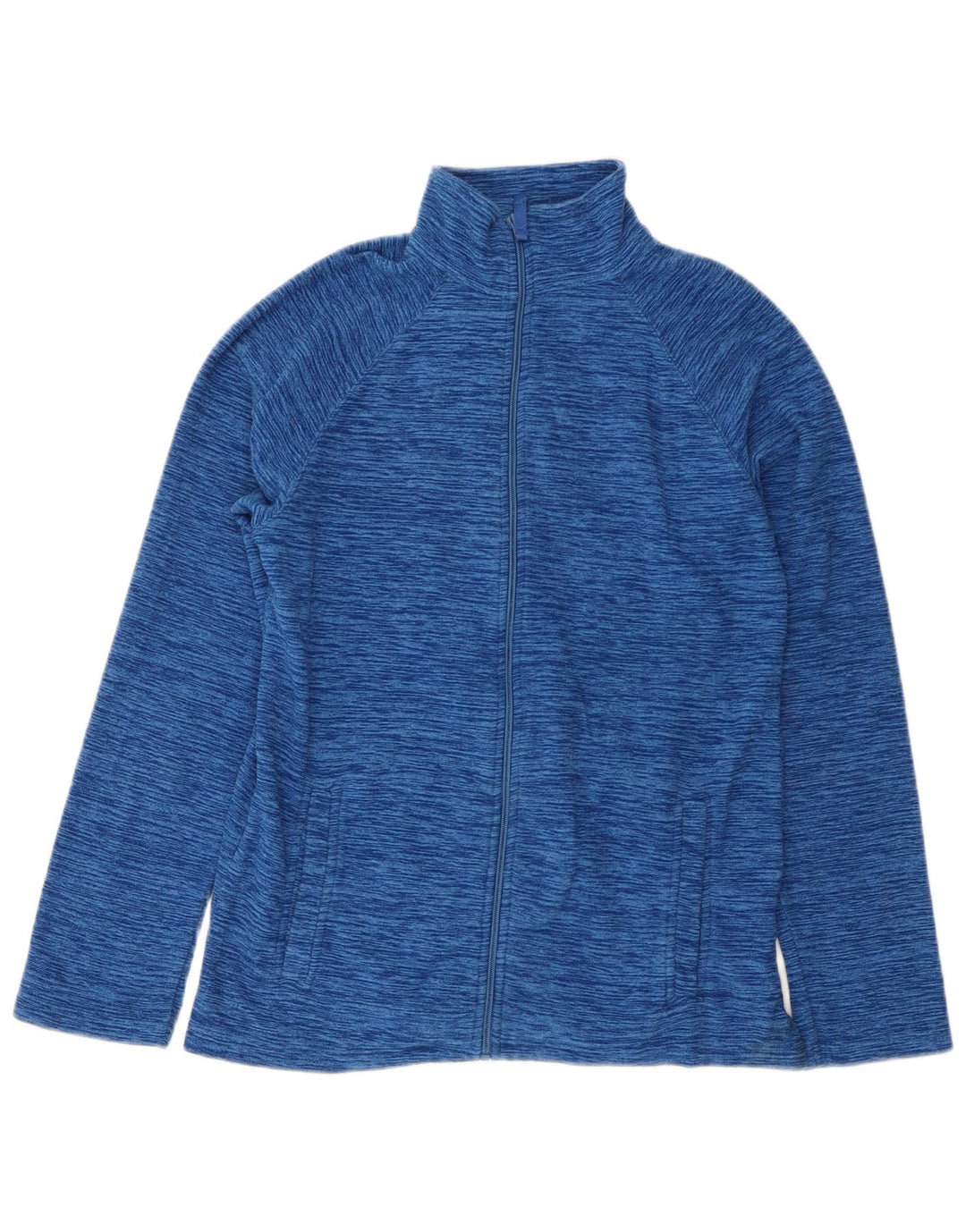 Jachetă din lână pentru bărbați Mountain Warehouse UK 34 XS Poliester pătat albastru