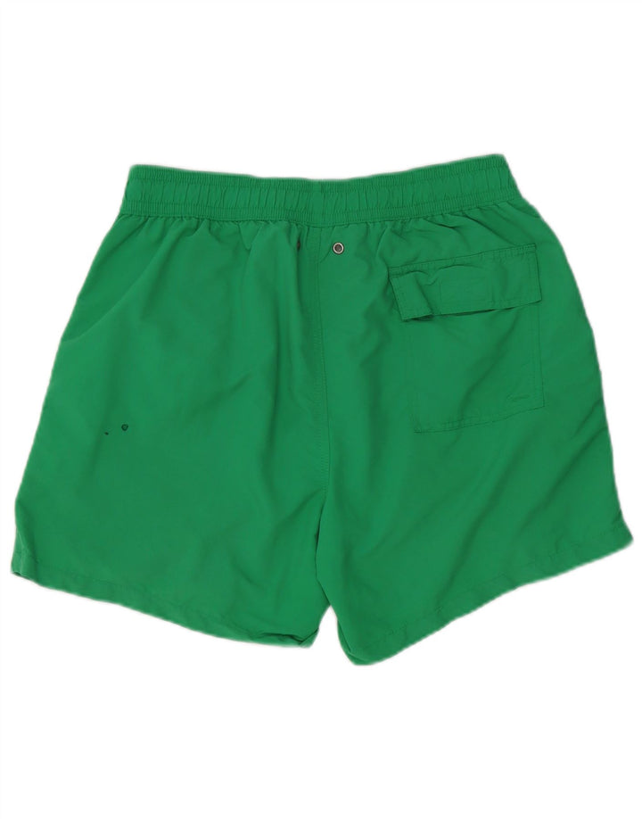 POLO RALPH LAUREN Mens Swimming Shorts Medium  Green Polyester