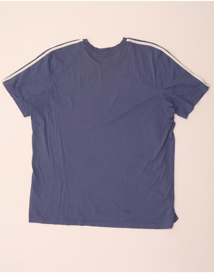 Tricou pentru bărbați ADIDAS Top 2XL Bumbac Albastru