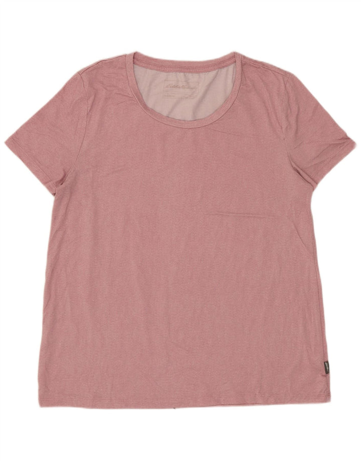 EDDIE BAUER Tricou pentru femei Top UK 10 Small Pink Poliester