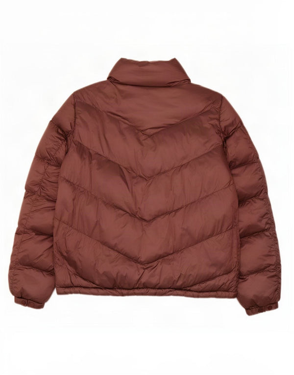 Jachetă căptușită pentru femei Massimo Dutti UK 14 Medium Brown Poliamidă