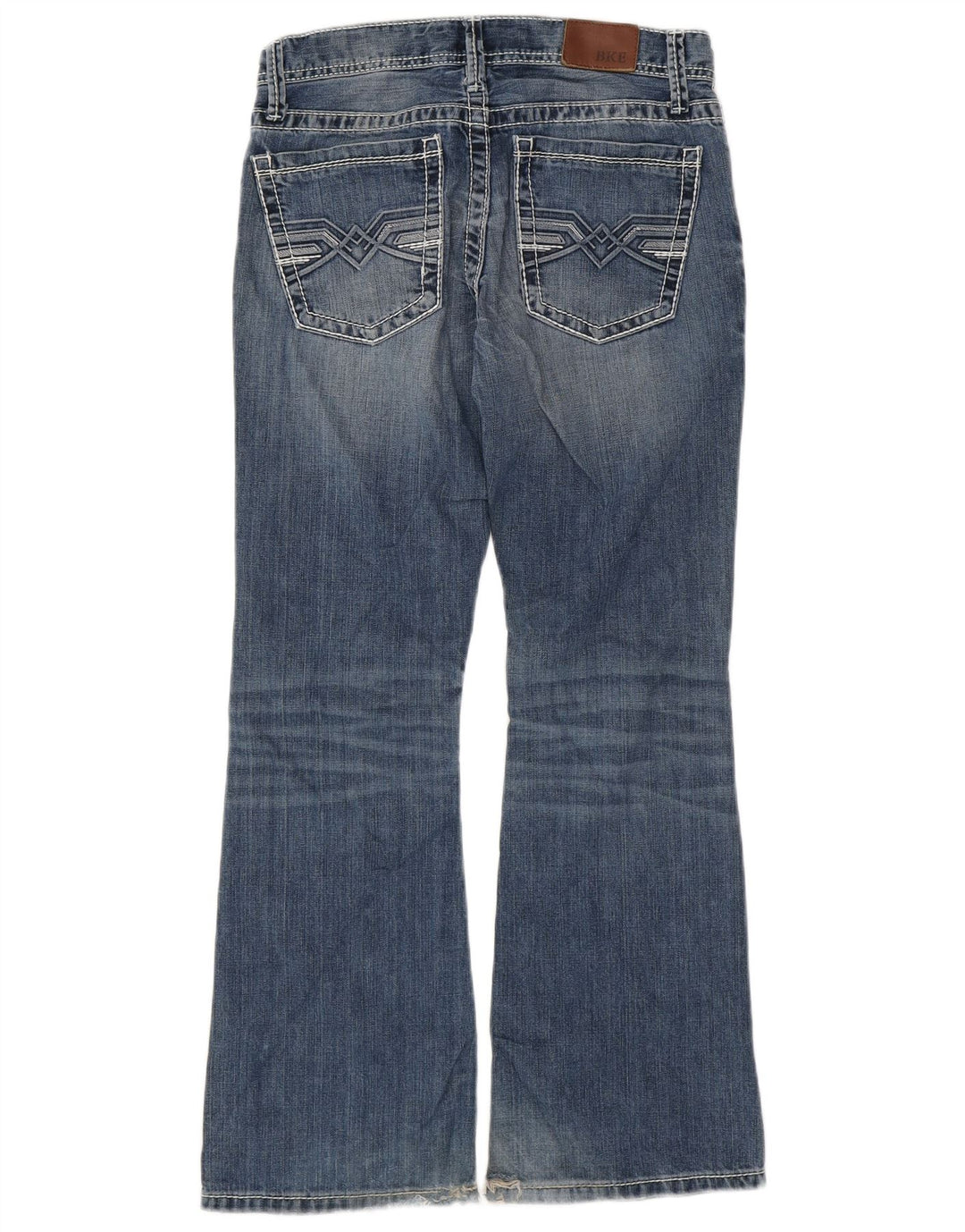 Blugi BKE Fulton Bootcut pentru femei W29 L29 Bumbac albastru