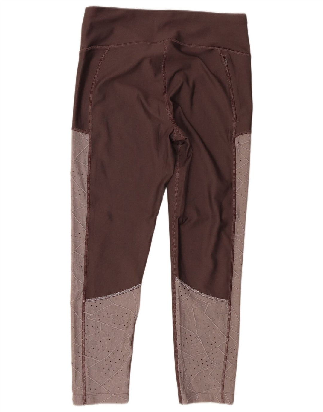 Leggings pentru femei Under Armour UK 16, mare, maro, bloc de culoare