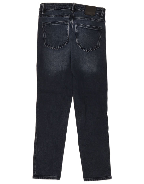 Massimo Dutti blugi subțiri pentru femei EU 34 2XS W24 L25 bleumarin bumbac