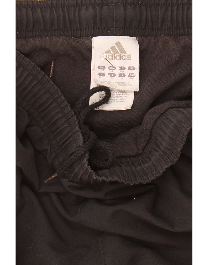 Pantaloni de trening Adidas pentru bărbați Joggeri mari, negru, poliester