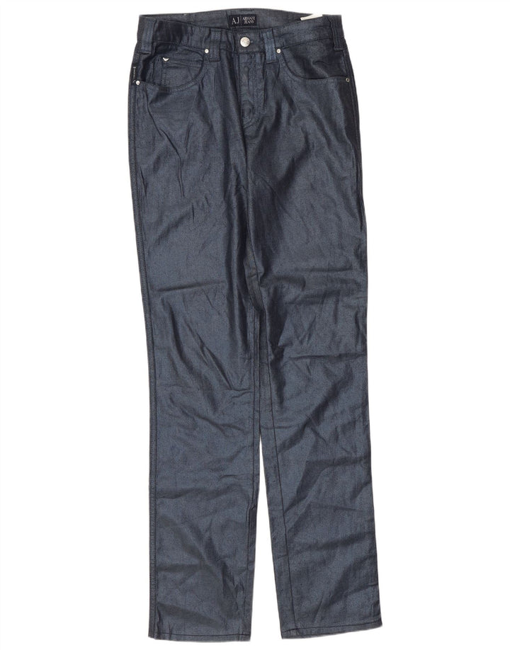 Blugi slim pentru femei Armani W29 L32 bumbac bleumarin