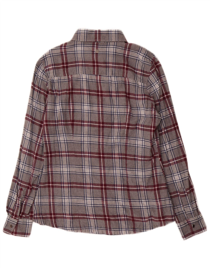 Cămașă de flanel pentru femei Carrera UK 12 Medium Grey Check