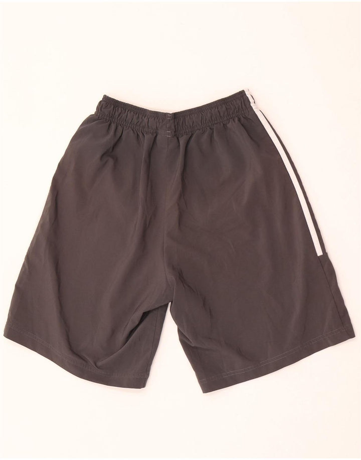 Pantaloni scurți sport Adidas pentru bărbați, poliester mici, gri