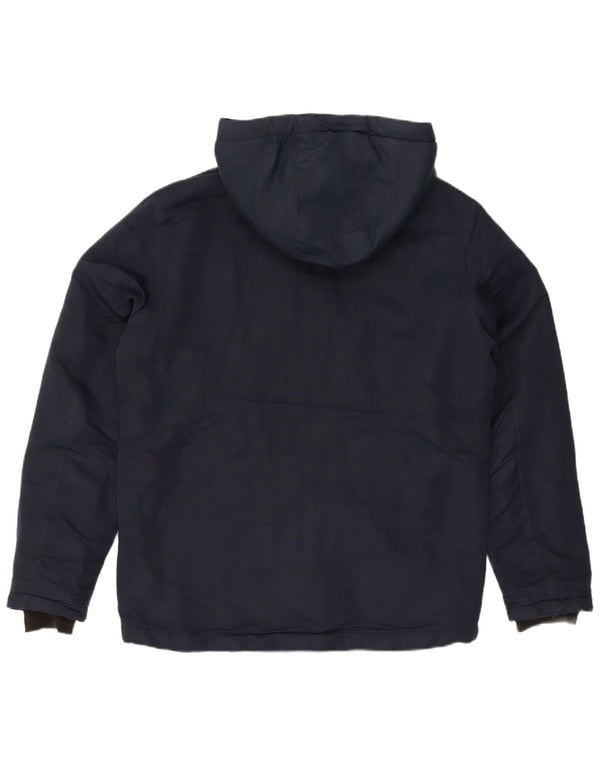 Jack & Jones jachetă căptușită cu glugă pentru bărbați UK 40 mare bleumarin modern