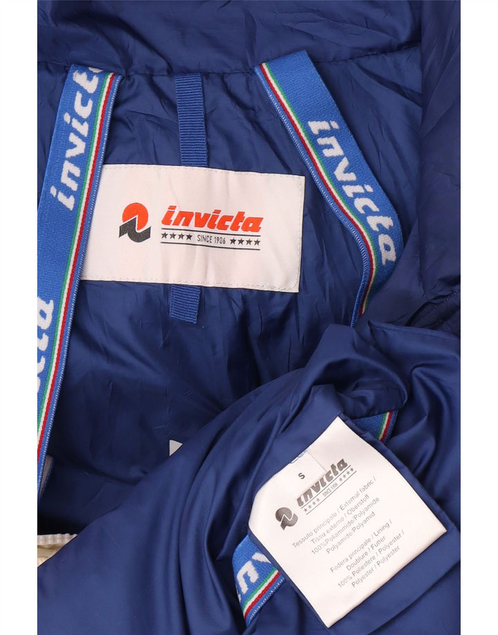 Jachetă căptușită cu glugă pentru bărbați Invicta UK 36 Poliamidă albă mică