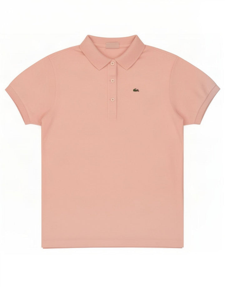 Tricou polo Lacoste Femei Mărimea 38 Bumbac Roz Mediu