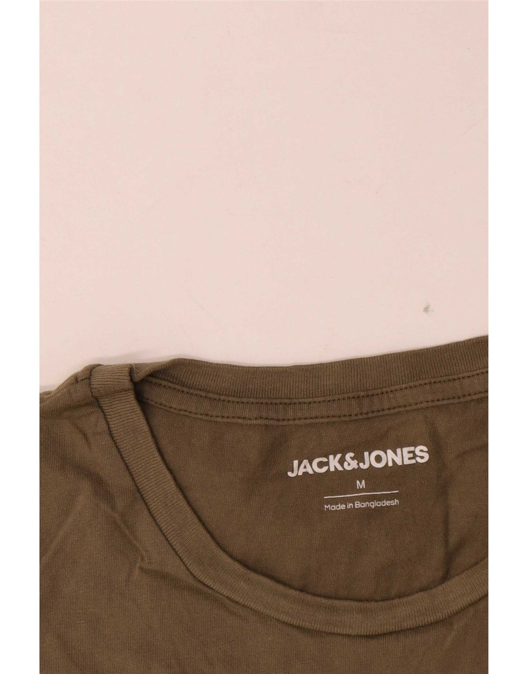Tricou cu grafic Jack & Jones pentru bărbați Top Mediu Kaki Bumbac